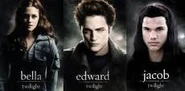 Bella, Edward and Jacob - Twilight Posters