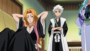 Rangiku approached by her captain