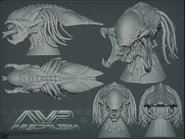Predalien sculpt fanwork by sash4all-d30boxc