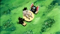 Goku Surprising King Kai