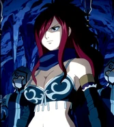 Erza Knightwalker arrive