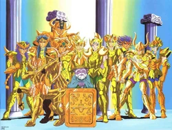Saint seiya gold saints