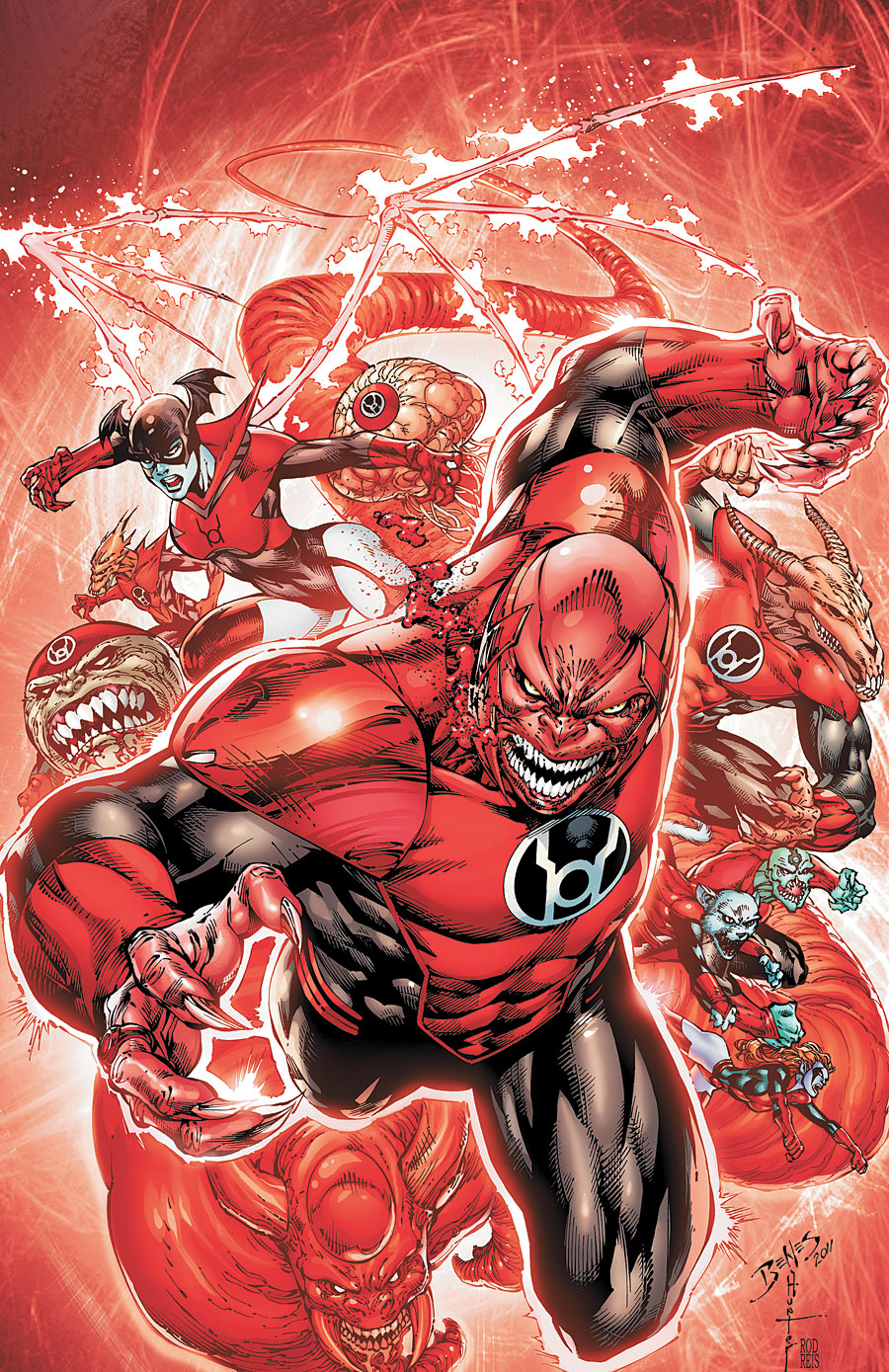 Red Lantern Dc Comics