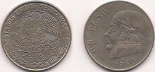 1 peso 1980