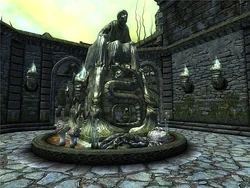 Crucible Statue