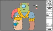 Modelsheet superfreak - finn asgiantfoot freaksjake