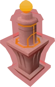 Heat globe pedestal