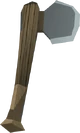 Gorgonite hatchet detail
