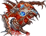 Zeromus' true form.