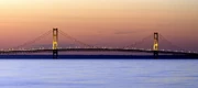 Mackinac Bridge Sunset