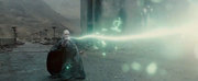 P7 Voldemort durante el duelo final