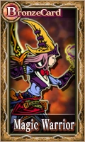 Female Magic Warrior Card