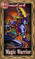 Male Magic Warrior Card