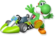MKWii Yoshi