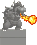 Bowser Statue SMEv