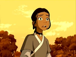 Katara surprised