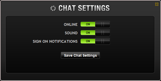 Family Chat Settings