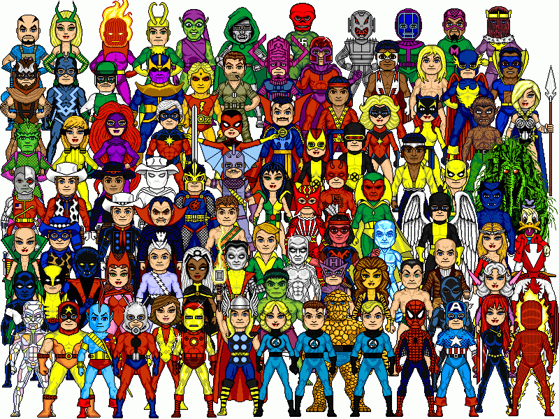 marvel micro heroes