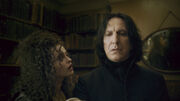 Bellatrix Lestrange e Severus Piton