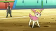 EP701 Entrenador junto a su Deerling