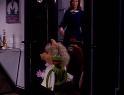 Kermit's entrance