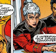 Vice Admiral Marta Keith in 2373.
