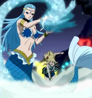 Lucy summons aquarius