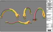 Modelsheet ladyrainicorn - sunsetcolor