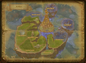 Map avilon