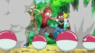 EP650 Voltorb usando autodestrucción