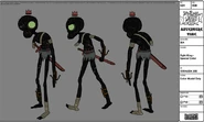 Modelsheet fightking - specialcolor