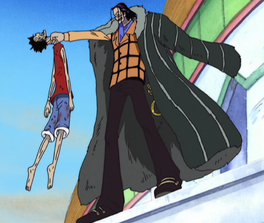 Crocodile derrota a Luffy por 2da vez