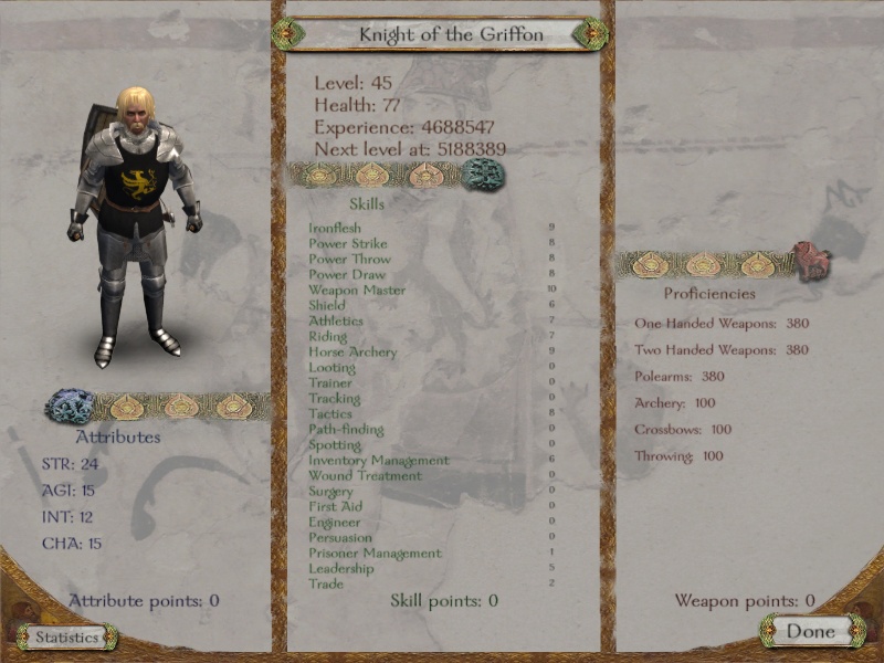 best knighthood order prophesy of pendor