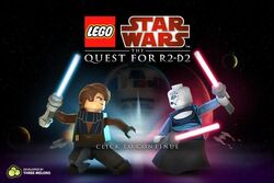 Lego Games Quest R2d2 on The Quest For R2 D2  Game    Brickipedia  The Lego Wiki