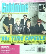 December 18, 2009 issue of Goldmine record collector's magazine with duran duran