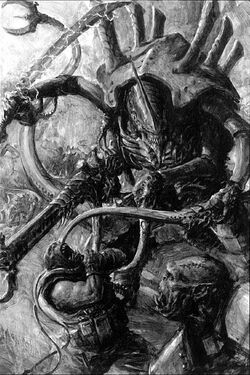 Hive Tyrant b&w