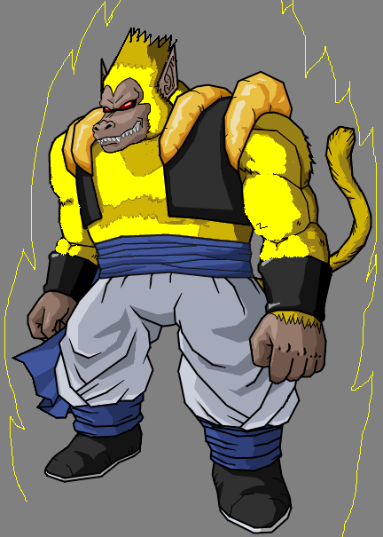 vegeta golden great ape