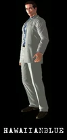Suit hawaiianblue