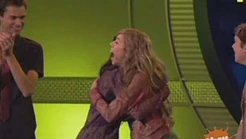 CarlySamHugCelebration