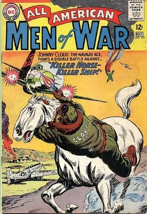 Cover for All-American Men of War #105