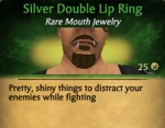 SilverDoubleLipRing