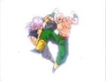 Trunks vs Tien 3