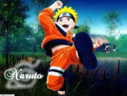 JUMPING NARUTO Wallpaper k4c1t