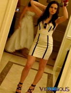 Liz heading to the prom
