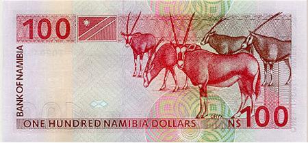 new namibian 100 dollar note