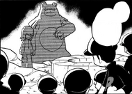 Silver prevents the Rocket Grunts from entering Slowpoke Well