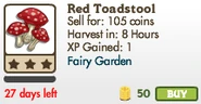 Red Toadstool Market Info