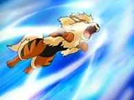 EP430 Arcanine de Tactio usando velocidad extrema