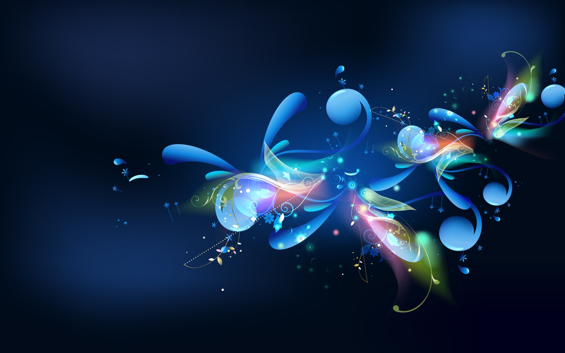 Blue Abstract wallpaper - 548258