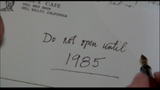 Do not open until 1985